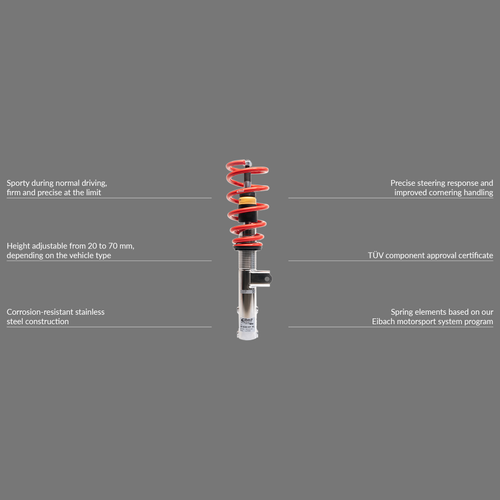 Pro Street S Coilover Kit BMW 3 Touring Van (G21) 320 i, 330 i, 320 d, 320 d Mild-Hybrid