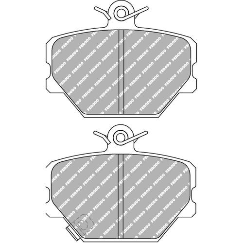 DS Performance Front Brake Pads Smart Roadster (452) (Roadster 0.7) (from 2003 to 2005)