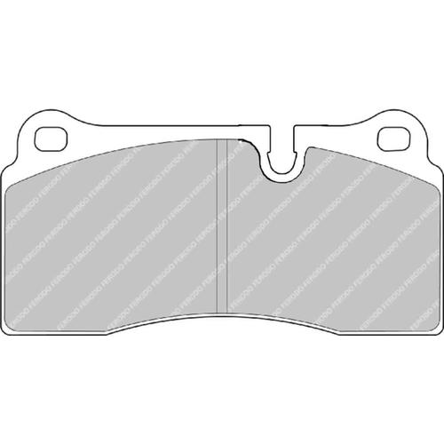 DS Performance Front Brake Pads Ferrari F40 (3.0) (from 1988 to 1992)