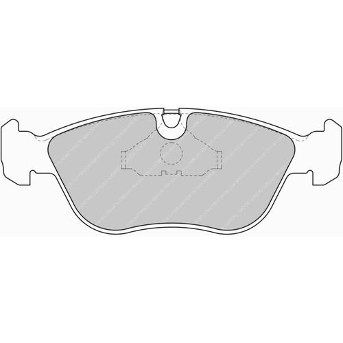 DS Performance Front Brake Pads Volvo V70 I (LV) (2.4) (from 1997 to 2000)