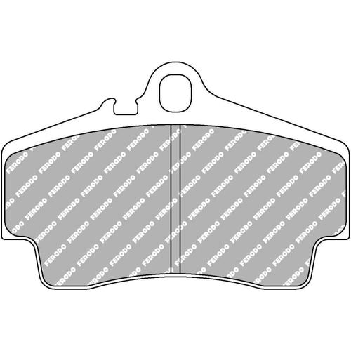 DS Performance Rear Brake Pads Porsche Boxster (986) (2.5) (from 1996 to 1999)