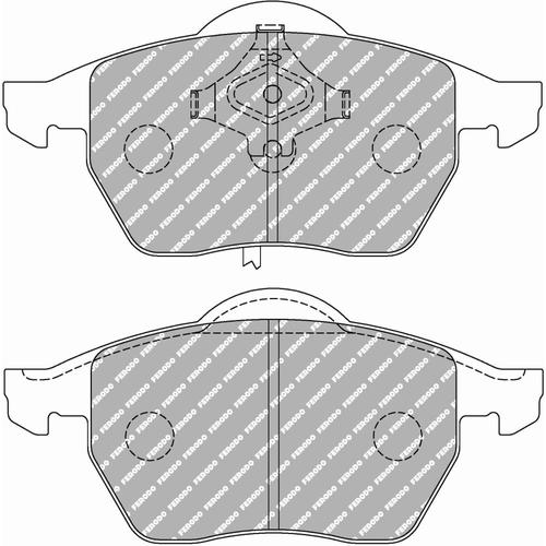 DS Performance Front Brake Pads Volkswagen PASSAT Variant (3B6) (2.5 TDI 4motion) (from 2003 to 2005)