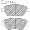 DS Performance Front Brake Pads Lancia MUSA (350) (1.3 D Multijet) (from 2004 onwards)