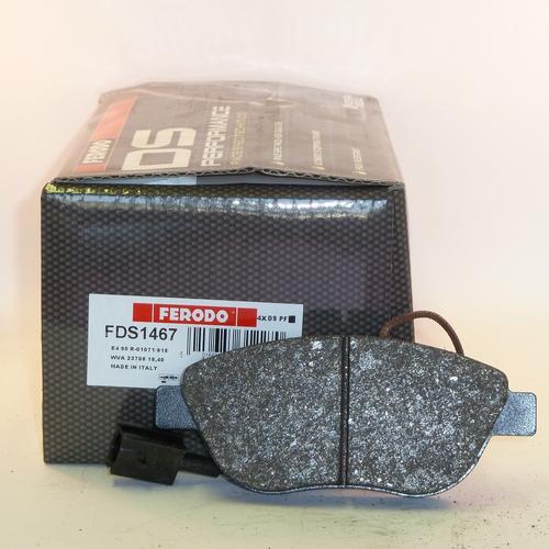 DS Performance Front Brake Pads Fiat DOBLO Cargo (223) (1.3 JTD 16V) (from 2004 to 2006)