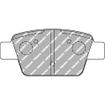DS Performance Rear Brake Pads Fiat STILO Multi Wagon (192) (1.6 i) (from 2003 to 2008)