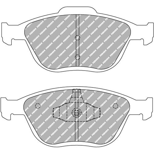DS Performance Front Brake Pads Ford FOCUS I (DAW, DBW) (2.0 RS) (from 2002 to 2004)