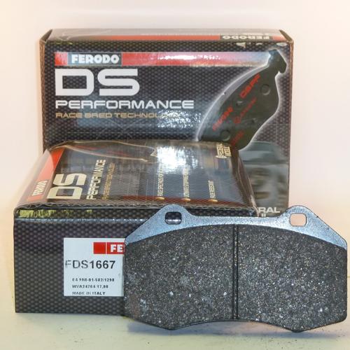 DS Performance Front Brake Pads Renault Clio III (2.0 i RS) (from 2006 onwards)