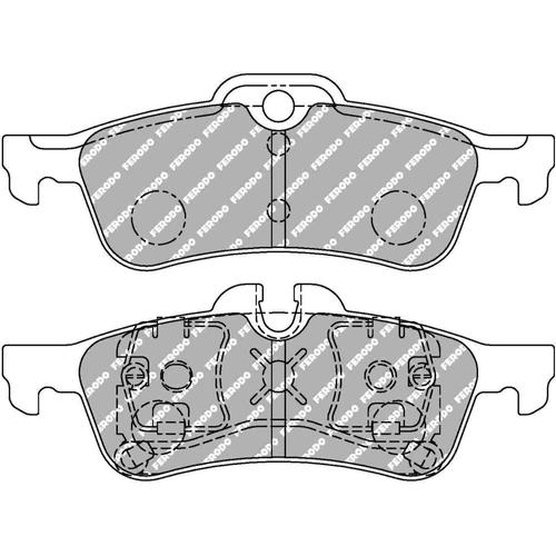 DS Performance Rear Brake Pads Mini (BMW) (R50) (1.4 One D - TRW Front) (from 2003 to 2006)