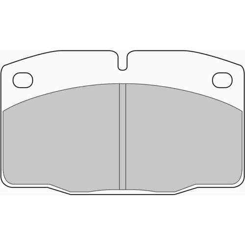 DS Performance Front Brake Pads Opel Kadett E (38, 48) (1.3 N, 1.3 S) (from 1986 to 1989)