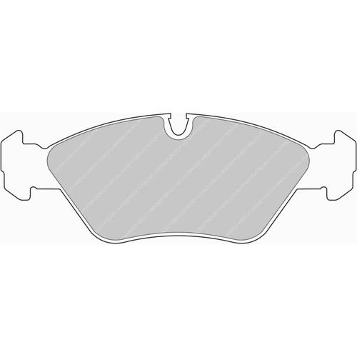 DS Performance Front Brake Pads BMW 6 (E24) (628 CSi) (from 1979 to 1987)