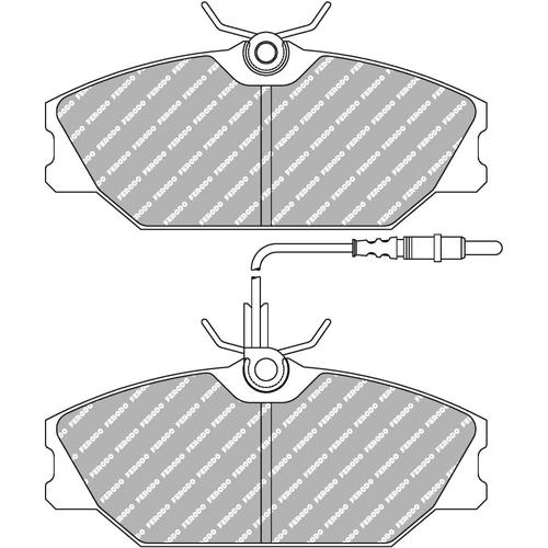 DS Performance Front Brake Pads Renault Megane Scenic (JA0/1) (1.6 e) (from 1996 to 1999)