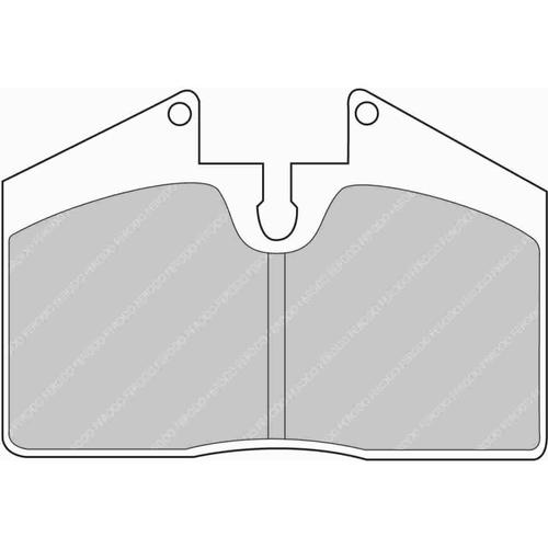 DS Performance Rear Brake Pads Porsche 944 (3.0 S2) (from 1988 to 1991)