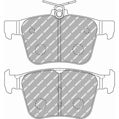 DS Performance Rear Brake Pads Volkswagen GOLF VII (5G1, BQ1, BE1, BE2) (1.4 TSI MultiFuel) (from 2013 onwards)