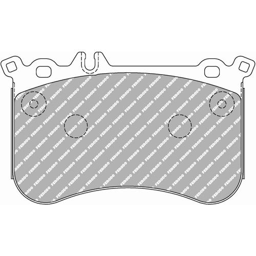 DS Performance Front Brake Pads Mercedes A-CLASS (W176) (A 45 AMG 4-matic (176.052)) (from 2013 to 2015)