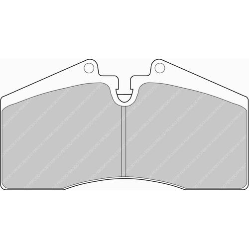 DS Performance Front Brake Pads Porsche 911 Targa (993) (3.6 Carrera) (from 1995 to 1997)