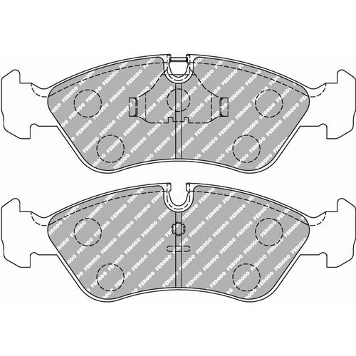 DS Performance Front Brake Pads Vauxhall ASTRA Mk III (F) (2.0 i 16V) (from 1995 to 1998)