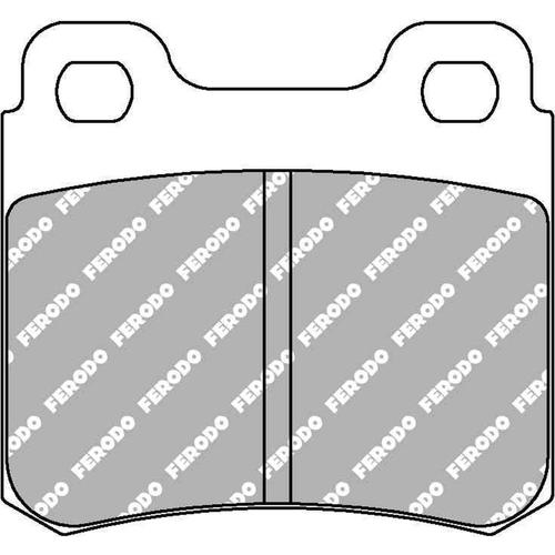 DS Performance Rear Brake Pads Vauxhall Cavalier III (2.0 i 4x4, 2.0 i 4x4) (from 1988 to 1992)