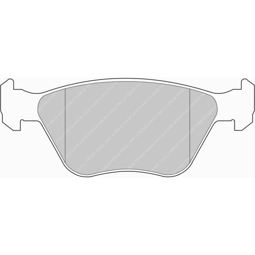 DS Performance Front Brake Pads Ford Escort VI (GAL, AAL, ABL) (RS 2000 4x4) (from 1995 to 1998)