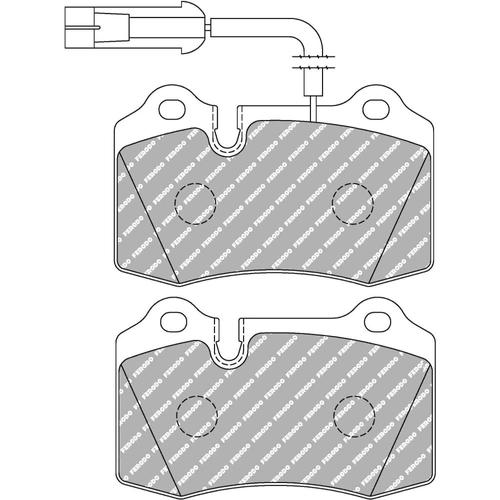 DS Performance Front Brake Pads Chrysler Viper (8.0) (from 1992 to 1998)