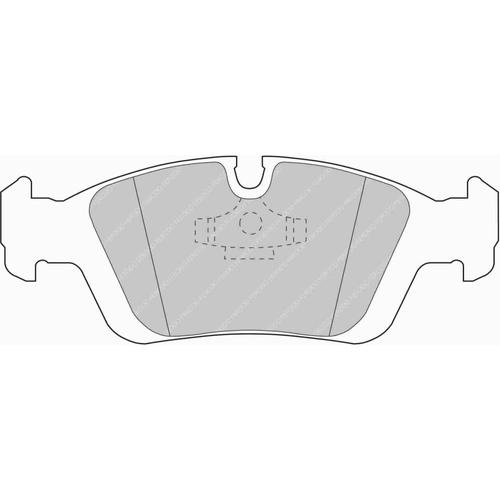 DS Performance Front Brake Pads BMW 3 (E36) (318 i) (from 1990 to 1998)