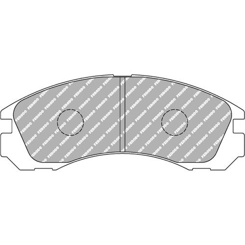 DS Performance Front Brake Pads Mitsubishi PAJERO II Canvas Top (V2_W, V4_W) (2.4) (from 1991 to 2000)
