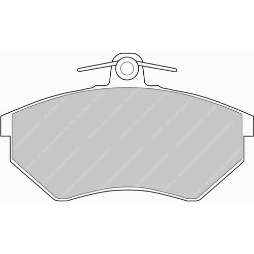 DS Performance Front Brake Pads Volkswagen Passat Estate II (3A5, 35I) (1.8) (from 1988 to 1992)
