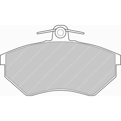 DS Performance Front Brake Pads Volkswagen Golf Convertible III (1E7) (1.8) (from 1993 to 1998)