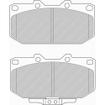 DS Performance Front Brake Pads Nissan 200SX (S14) (2.0 i 16V Turbo) (from 1993 to 1999)