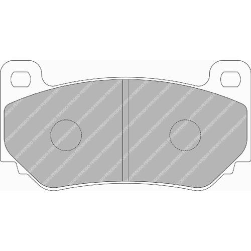 DS Performance Rear Brake Pads Holden Monaro (GTO HSV) (from 2006 onwards)