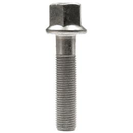 Forged Replacement Wheel Bolt Set - 53mm M12x1.25, Flat seat, 17mm hex