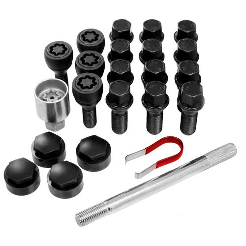 Replacement Wheel Bolt Package with Locking Bolts Mini Mk2 (from 2006 to 2015)