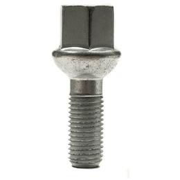 Forged Replacement Wheel Bolt Set - 28mm M12x1.5, R12 seat, 17mm hex