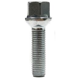 Forged Replacement Wheel Bolt Set - 40mm M12x1.5, R12 seat, 17mm hex