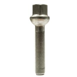 Forged Replacement Wheel Bolt Set - 55mm M12x1.5, R12 seat, 17mm hex