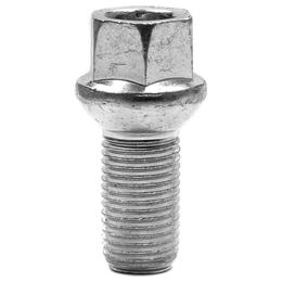 Forged Replacement Wheel Bolt Set - 25mm M12x1.5, R13 seat, 17mm hex