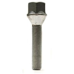 Forged Replacement Wheel Bolt Set - 50mm M12x1.25, 60° seat, 19mm hex