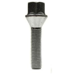 Forged Replacement Wheel Bolt Set - 42mm M12x1.5, 60° seat, 17mm hex