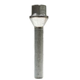 Forged Replacement Wheel Bolt Set - 60mm M12x1.5, 60° seat, 17mm hex