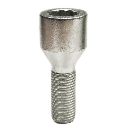 Forged Replacement Tuner Wheel Bolt Set - 28mm M12x1.25, 60° seat, 17/19mm hex