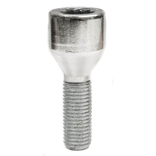 Forged Replacement Tuner Wheel Bolt Set - 32mm M12x1.5, 60° seat, 17/19mm hex