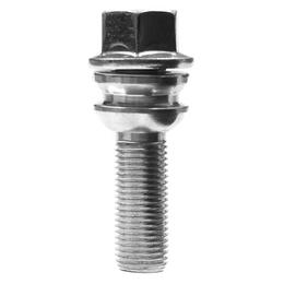 Forged Replacement Wheel Bolt Set - 58mm M14x1.5, R14 seat, 19mm hex, washer
