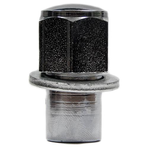 Forged Replacement Wheel Nut Set - 3/8" UNF, Flat seat, 19mm hex, 38mm long, washer