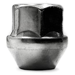 Forged Replacement Wheel Nut Set - M12x1.25, 60° seat, 19mm hex, 25mm long