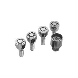 Forged Locking Wheel Bolts (x4) - 27mm M12x1.75, 60° seat, 19mm hex