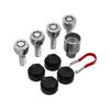 Forged Locking Wheel Bolt Set to fit Fiat Ducato 16” Wheels (M16 Thread, Single Rear Axle) (from 1993 to 2006)