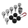 Forged Locking Wheel Bolt Set to fit Peugeot Boxer 16” Wheels (M16 Thread, Twin Rear Axle) (up to 2006)