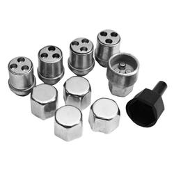 Forged Locking Wheel Nuts (x4) - M12x1.5, 60° seat, 19mm hex, 34.5mm long, washer