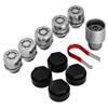 Forged Locking Wheel Nut Set to fit Toyota Land Cruiser (5 nut) (from 1989 to 2005)