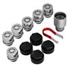 Forged Locking Wheel Nut Set to fit Jeep Wrangler (6 wheel) (from 1987 onwards)