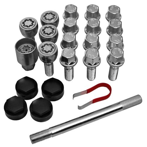 Replacement Wheel Bolt Package with Locking Bolts Seat Inca (from 1996 to 2003)